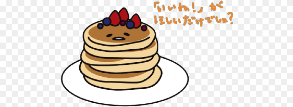 Pancake Clipart Tumblr Gudetama Pancake, Bread, Food, Birthday Cake, Cake Png