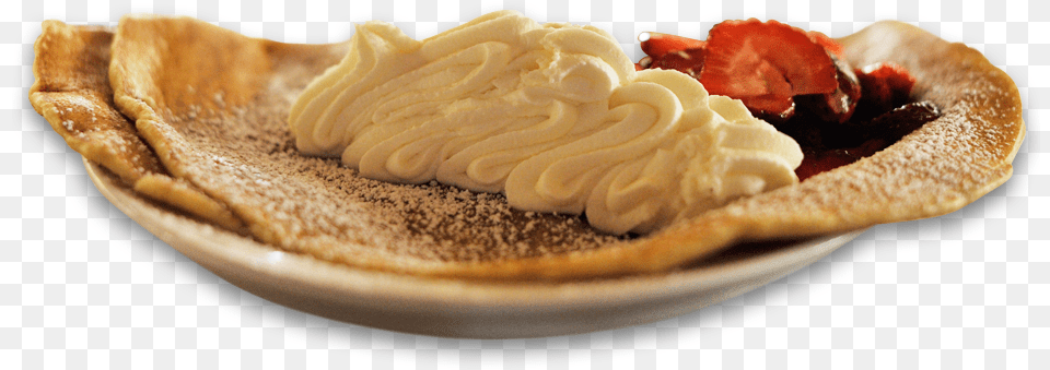 Pancake Merienda, Cream, Dessert, Food, Whipped Cream Free Transparent Png