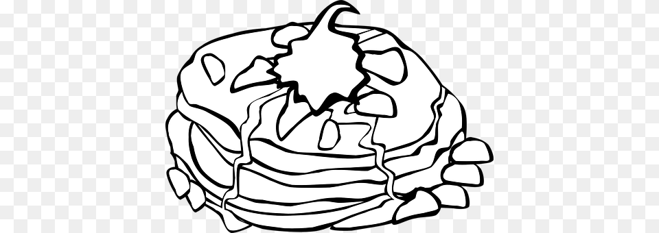 Pancakes Stencil, Baby, Person, Food Png