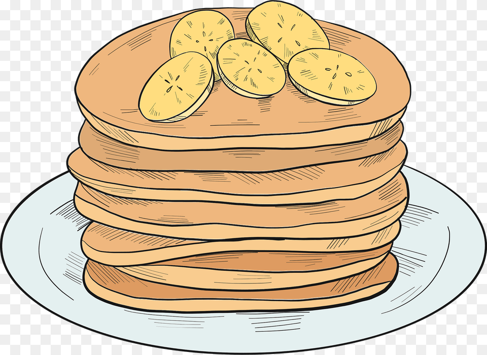 Pancakes Clipart, Bread, Food, Pancake, Birthday Cake Free Png Download