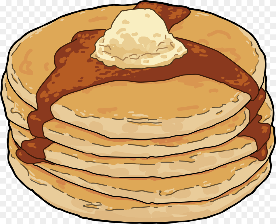 Pancakes Clipart Fruit Pancake Drawing, Bread, Food, Birthday Cake, Cake Png Image