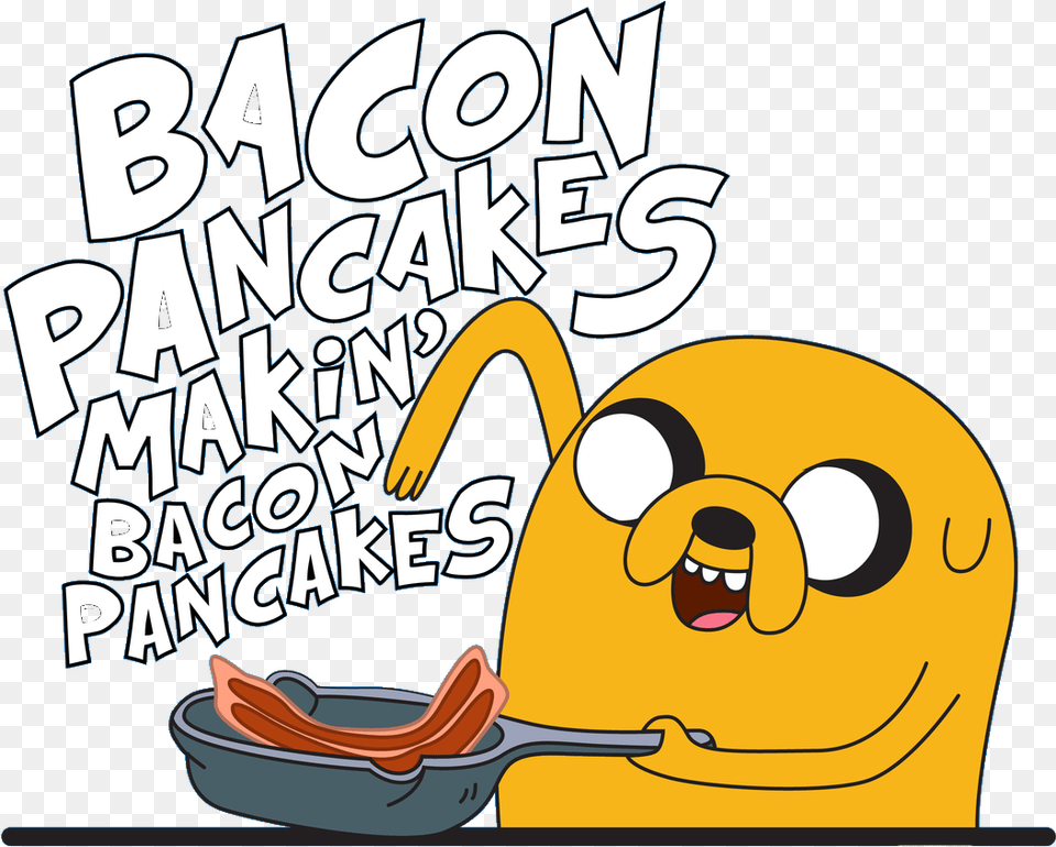 Pancakes Clipart Jake Adventure Time Bacon Pancake, Dynamite, Weapon Free Png