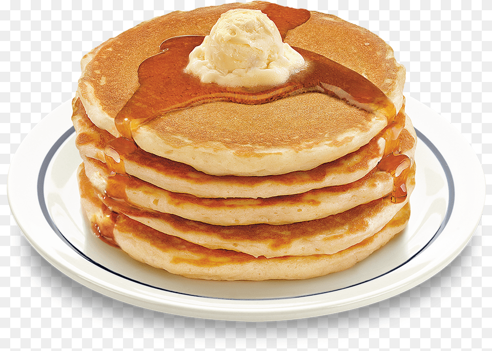 Pancakes On A Plate, Bread, Burger, Food, Pancake Free Png
