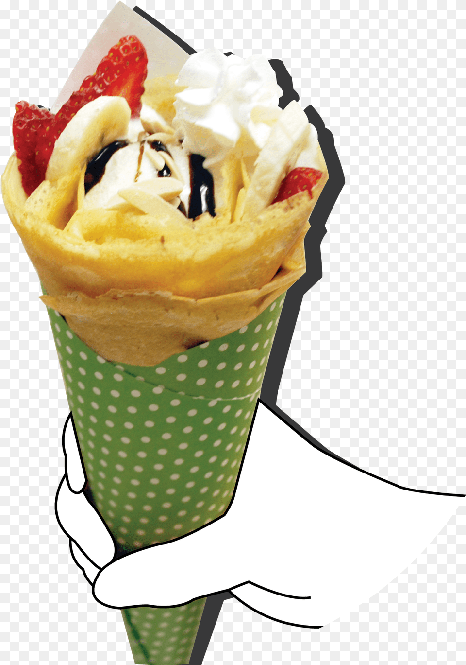 Pancakes Vector Dessert Crpe Ice Cream Hd, Food, Ice Cream, Soft Serve Ice Cream Png Image