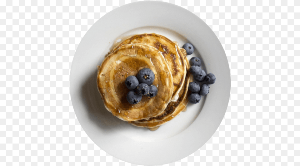 Pancakes With Blueberries Bread, Food, Berry, Blueberry, Fruit Png Image