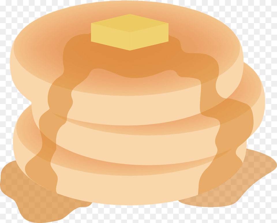 Pancakes With Syrup Clipart, Bread, Food, Person Free Png Download