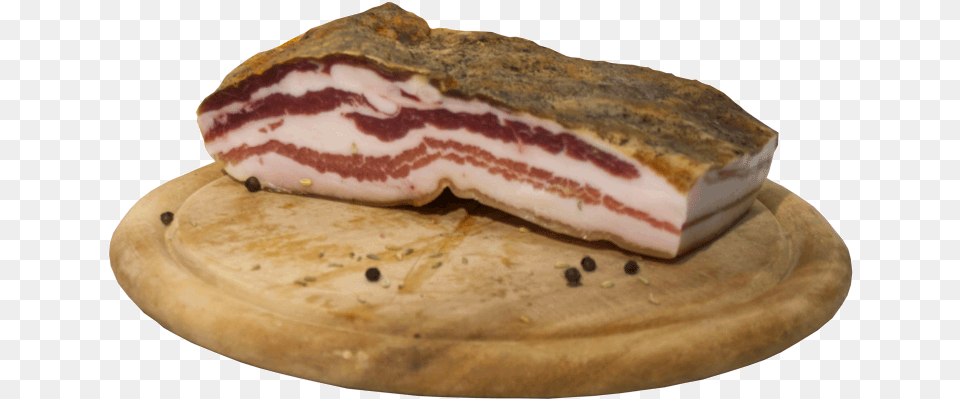 Pancetta Tesa De Salvo Salumi Biologici Fast Food, Meat, Pork, Bacon Png Image