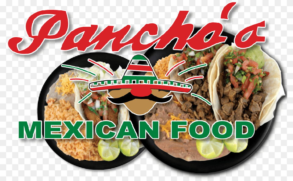 Panchos Mexican Food Panchos Restaurant In Mo, Taco, Birthday Cake, Cake, Cream Free Png Download