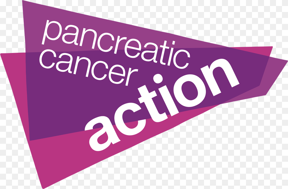 Pancreatic Cancer Uk Logos Pancreatic Cancer Action Logo, Sticker, Text, Purple, Business Card Free Transparent Png