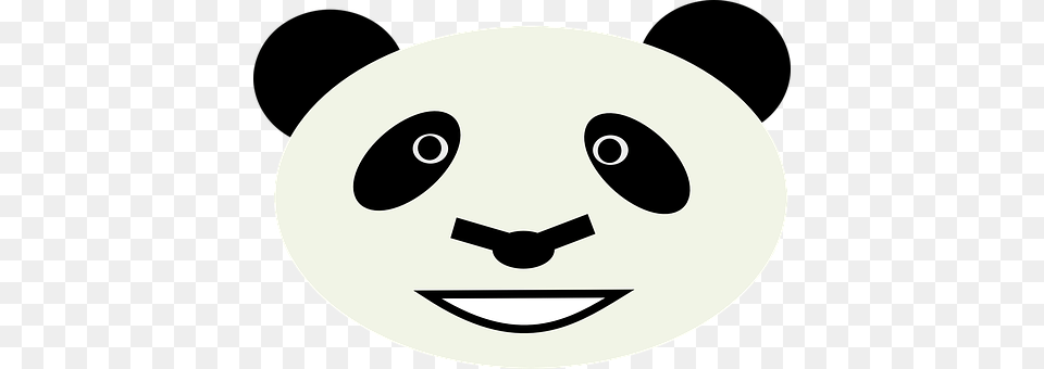 Panda Disk, Stencil Free Png Download