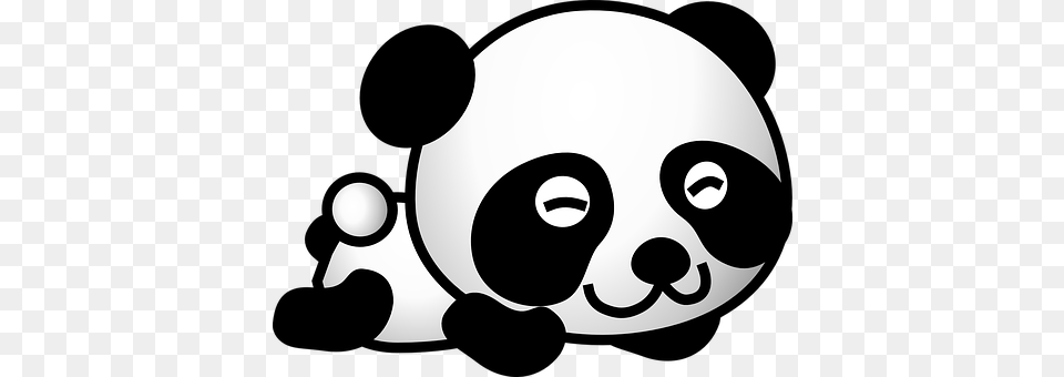Panda Stencil Png Image