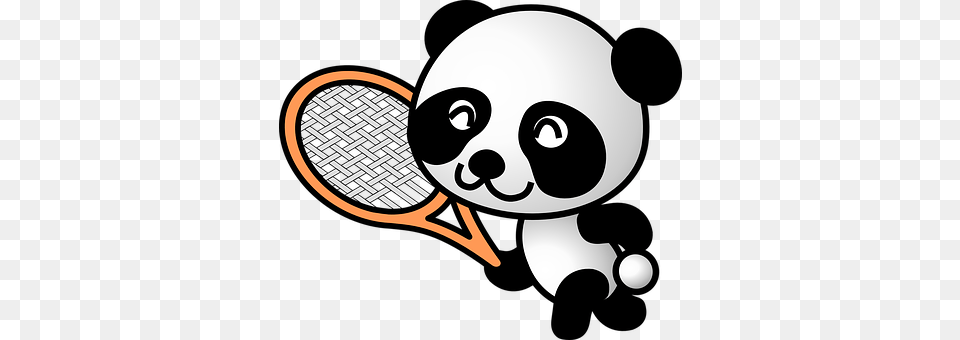 Panda Racket, Sport, Tennis, Tennis Racket Png Image