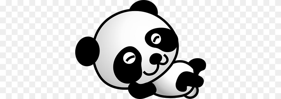 Panda Stencil, Astronomy, Moon, Nature Png