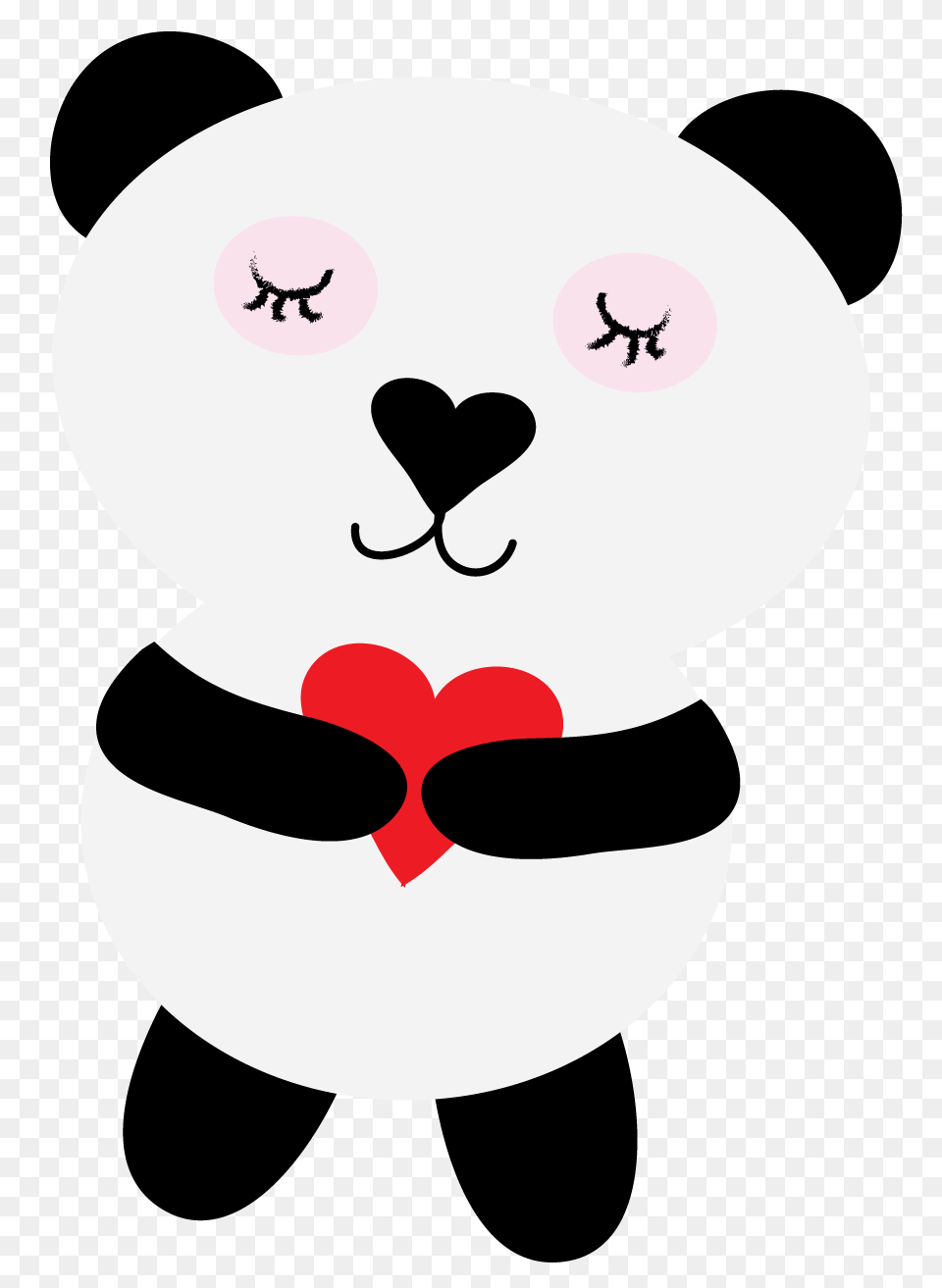 Panda Bear Clip Art From Ruby Slippers Designs Digi, Nature, Outdoors, Snow, Snowman Free Transparent Png