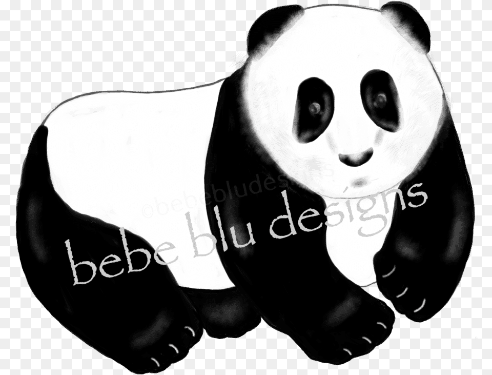 Panda Bear Clipart Cartoon Cartoon, Giant Panda, Animal, Wildlife, Mammal Free Png