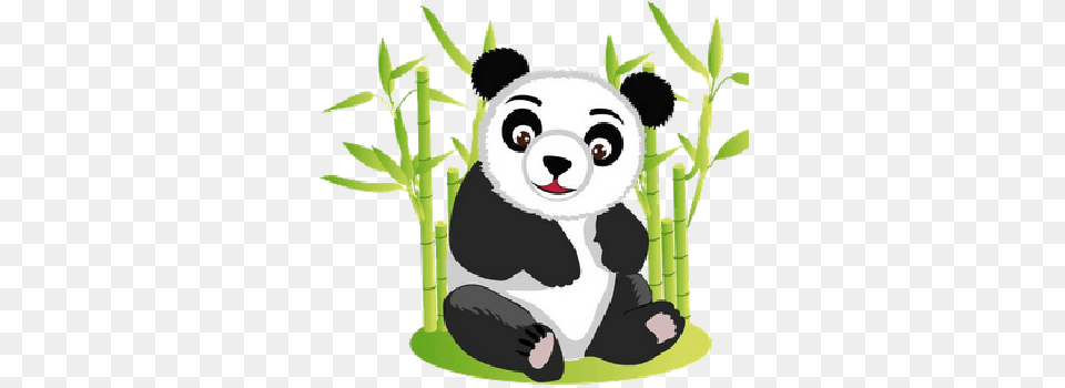 Panda Bear Clipart Panda Clipart, Bamboo, Person, Plant, Nature Free Png
