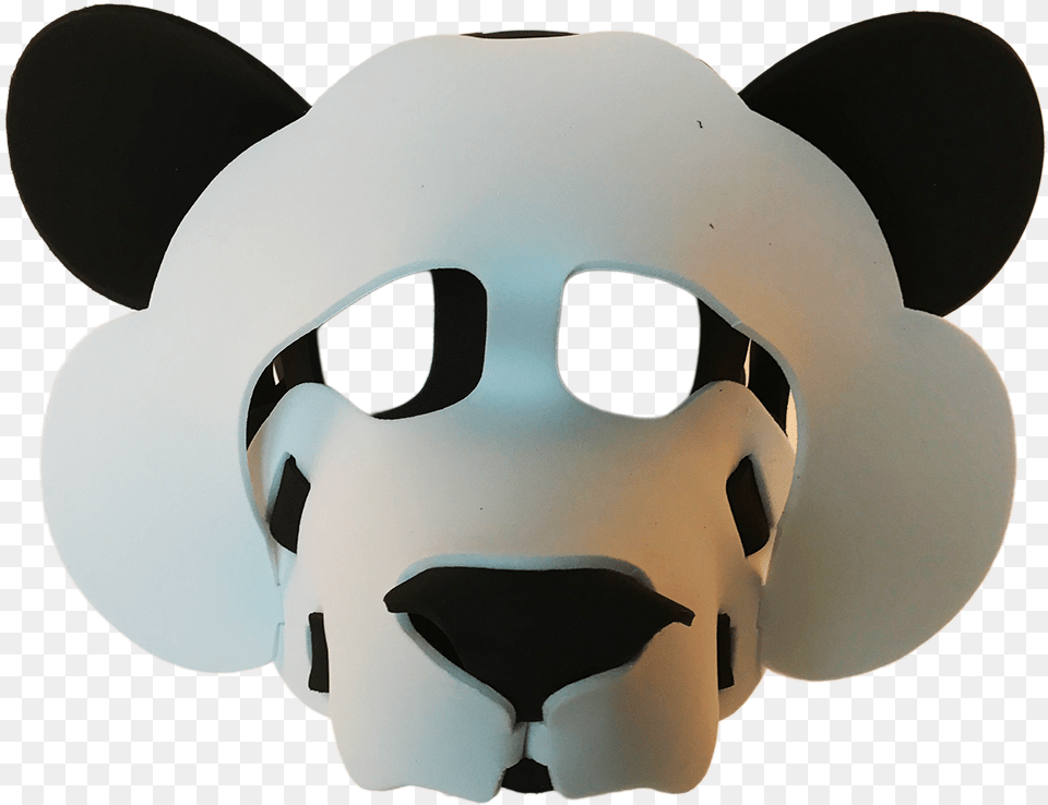 Panda Bear Masks Panda Bear, Helmet Free Png Download