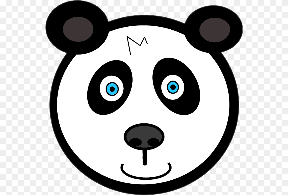 Panda Bear Sticker Png Image