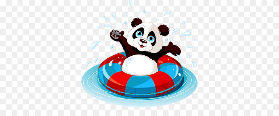 Panda Bears Cartoon Animal Images To Download All Bears Clip, Water, Birthday Cake, Cake, Cream Free Transparent Png