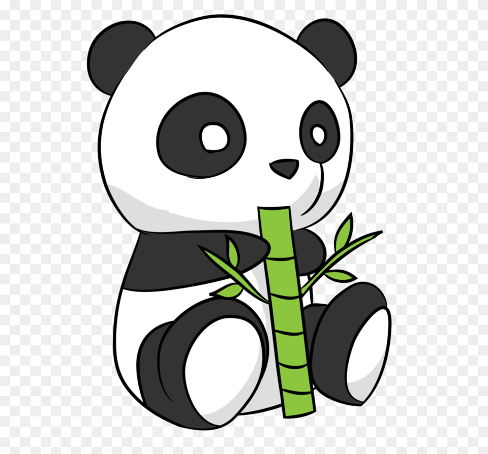 Panda Clip Art Black And White, Animal, Bear, Giant Panda, Mammal Png Image