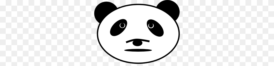 Panda Clip Art Panda Clip Art, Stencil, Disk Png Image