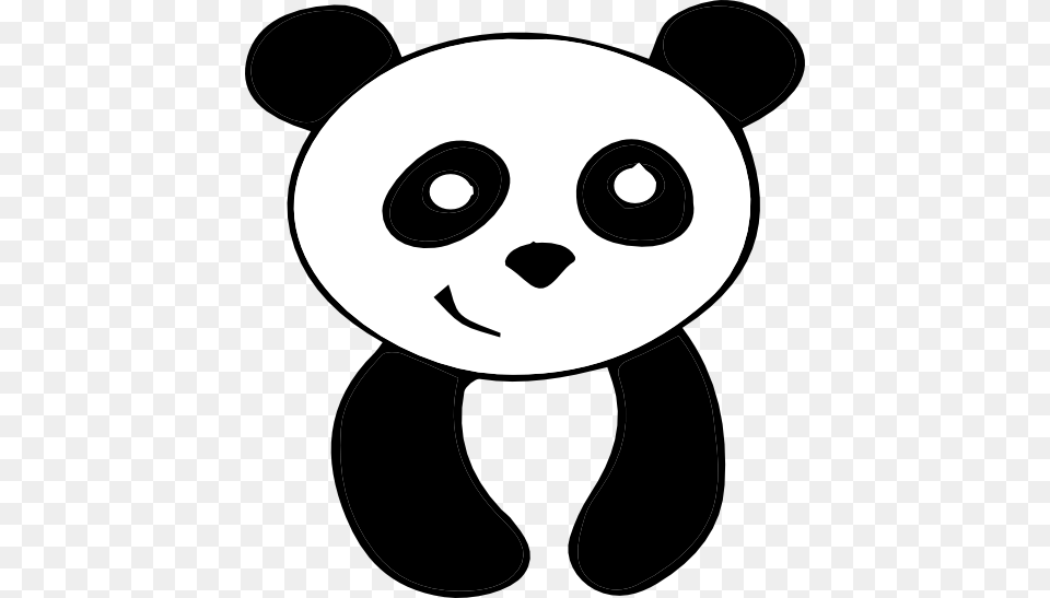 Panda Clipart, Stencil, Animal, Bear, Mammal Free Png Download