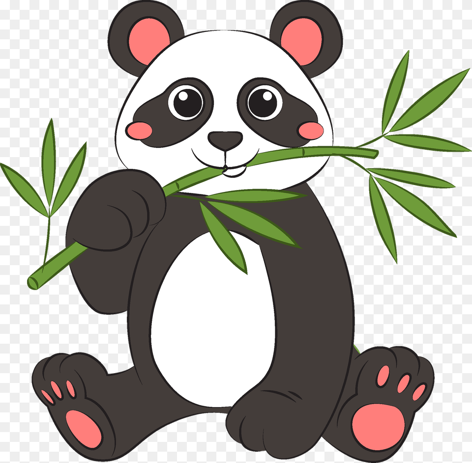 Panda Clipart, Animal, Wildlife, Mammal, Bear Png