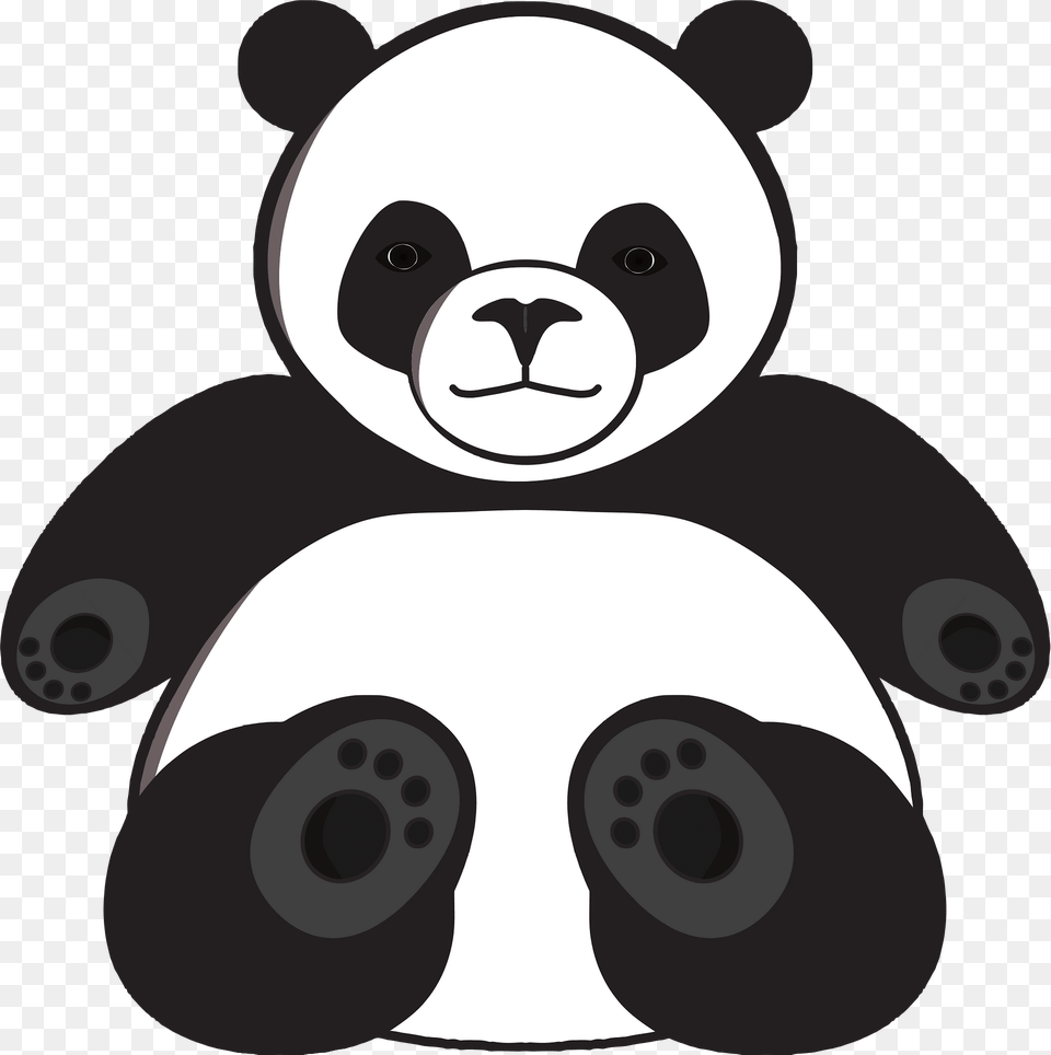 Panda Clipart, Animal, Bear, Giant Panda, Mammal Free Png
