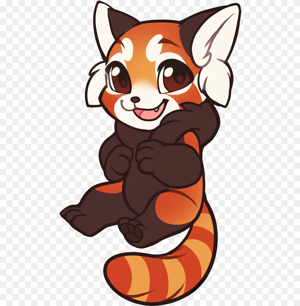Panda Clipart Red Panda Animated Red Pandas, Baby, Person, Face, Head Free Transparent Png
