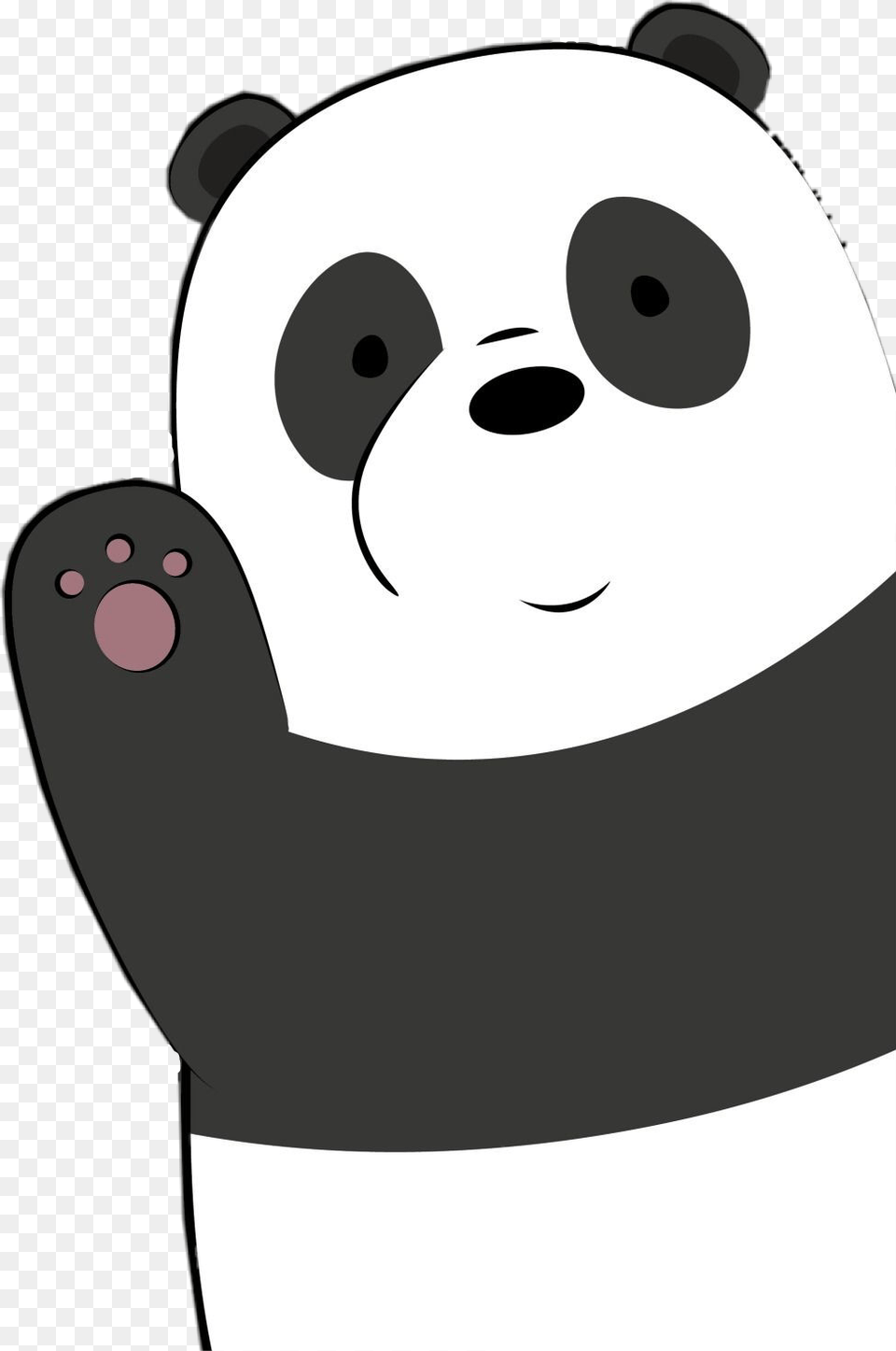Panda Clipart We Bare Bears We Bare Bears Panda, Animal, Bear, Mammal, Wildlife Free Png