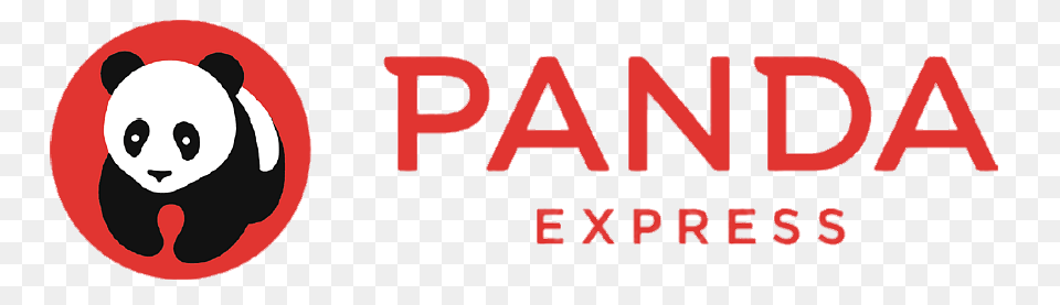 Panda Express Horizontal Logo, Animal, Bear, Giant Panda, Mammal Png