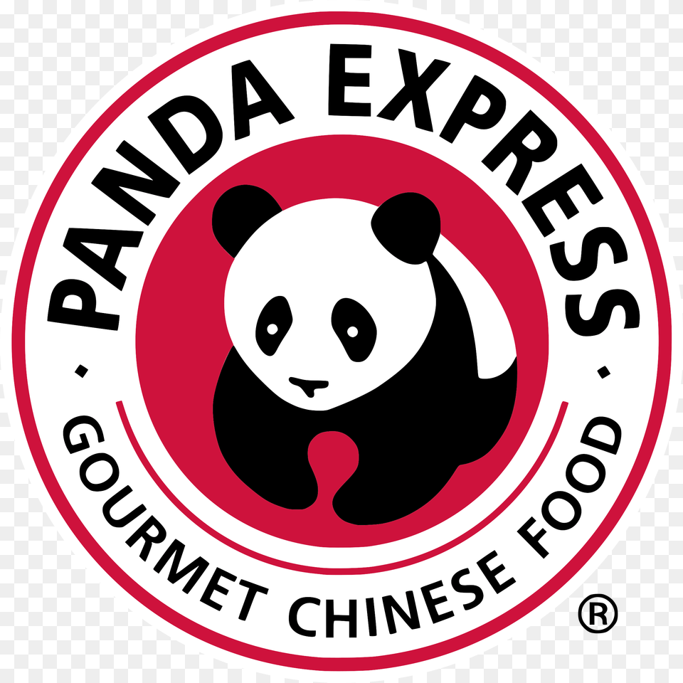Panda Express Logo Panda Express Logo, Sticker, Animal, Bear, Giant Panda Free Transparent Png