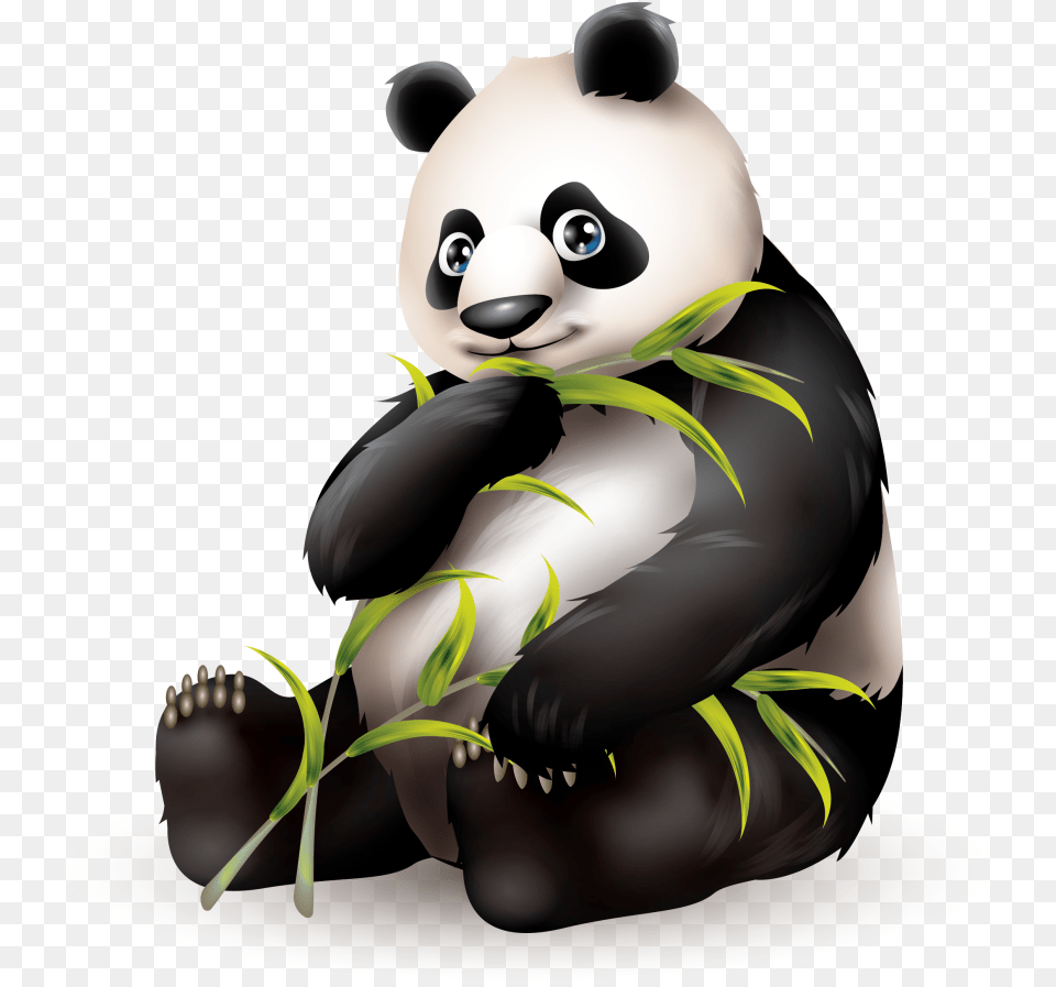 Panda Fur Zoo Animals In Japanese, Animal, Wildlife, Bear, Giant Panda Free Transparent Png