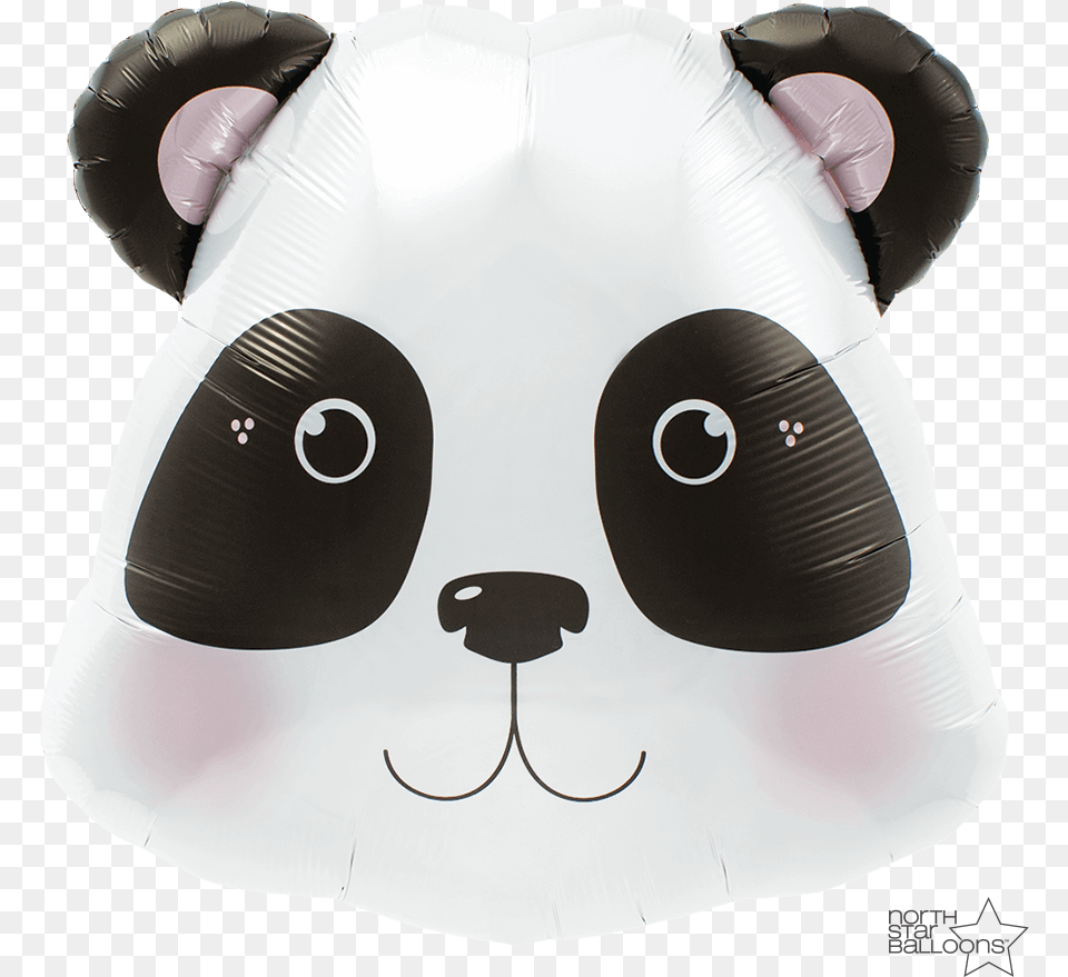 Panda Head 28 In Panda Balloon Dubai, Cushion, Home Decor, Inflatable, Pillow Free Png Download