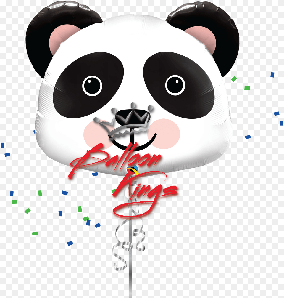 Panda Head Panda Mylar Balloon Free Png