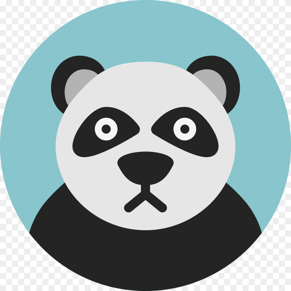Panda Icon, Animal, Bear, Giant Panda, Mammal Free Png Download