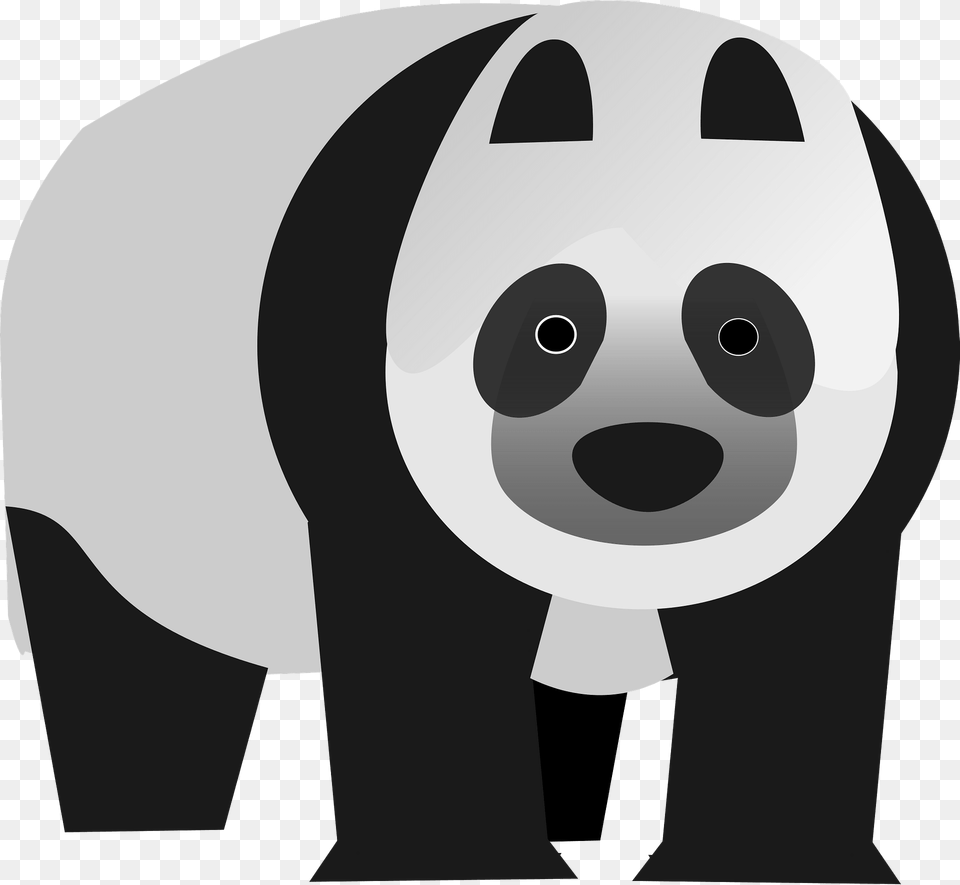 Panda Illustration Clipart, Animal, Wildlife, Fish, Sea Life Png