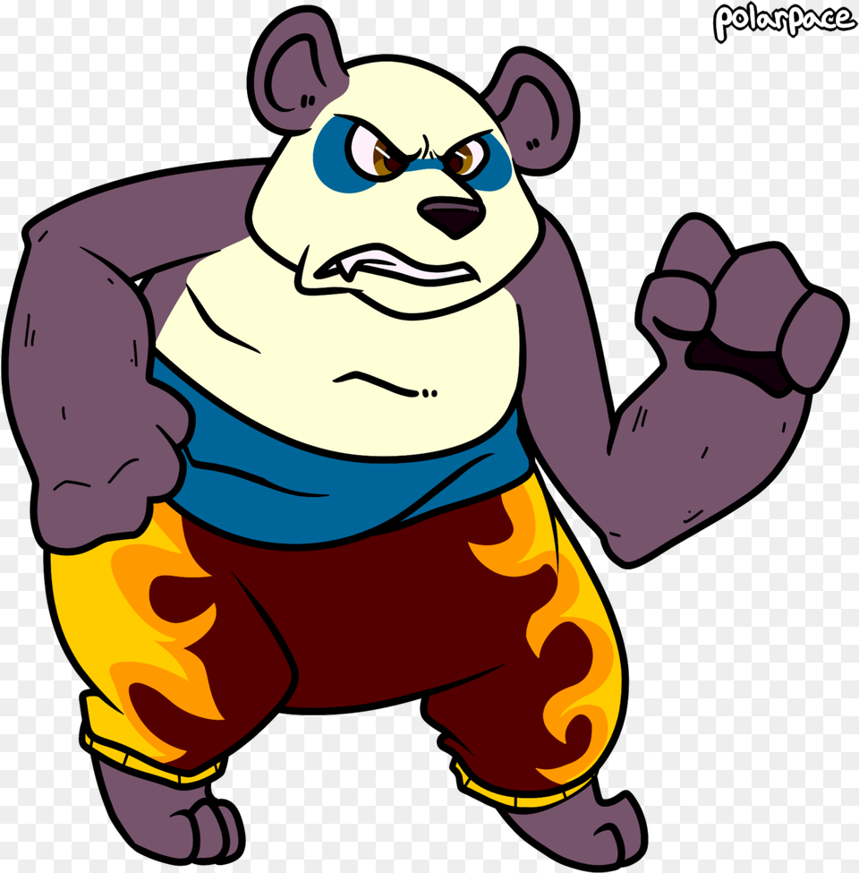 Panda King One Of My Favorite Sly Villains Cartoon, Baby, Person, Face, Head Free Png Download
