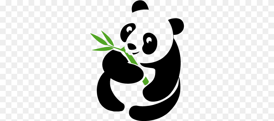 Panda Logo Transparent, Leaf, Plant, Green, Weapon Free Png