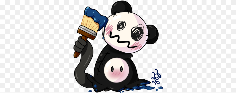 Panda Mimikyu Pokemon Mimikyu Panda, Brush, Device, Tool, Baby Free Png Download