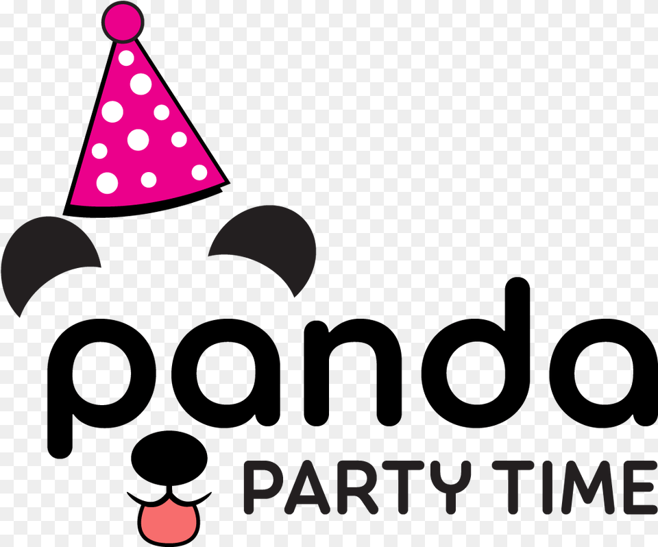 Panda Party Time, Clothing, Hat, Party Hat Free Png Download