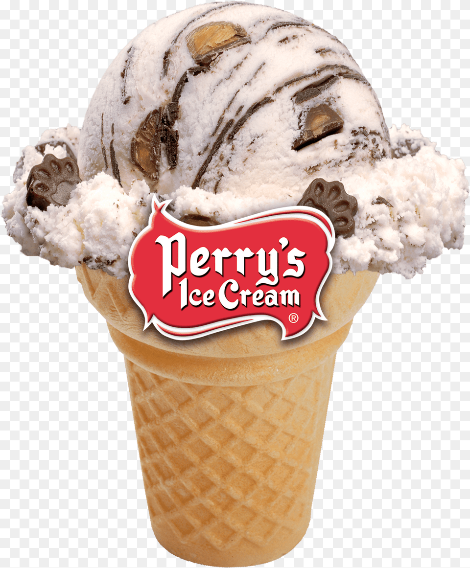 Panda Paws Perry39s Ice Cream, Dessert, Food, Ice Cream, Soft Serve Ice Cream Free Transparent Png