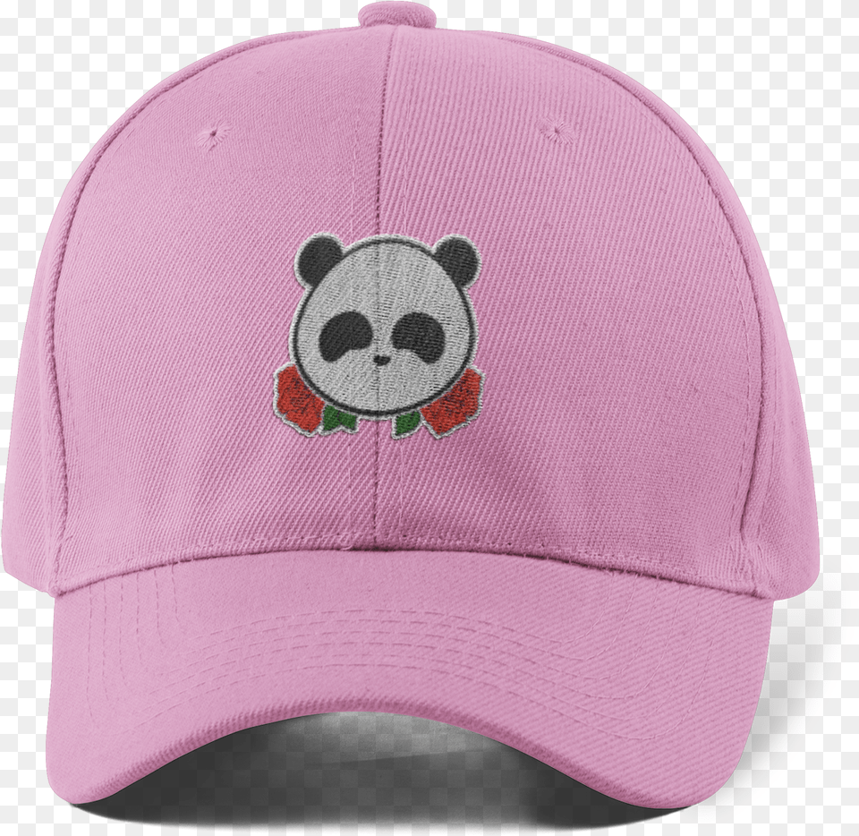 Panda Rose Dad Hat Baseball Cap, Animal, Baseball Cap, Bear, Clothing Free Png