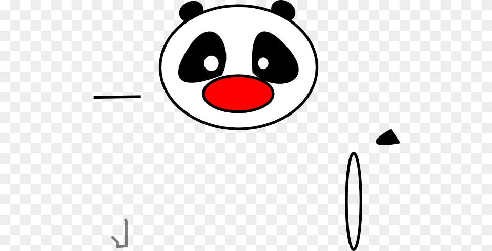 Panda So Far Clip Art, Performer, Person, Clown Png Image