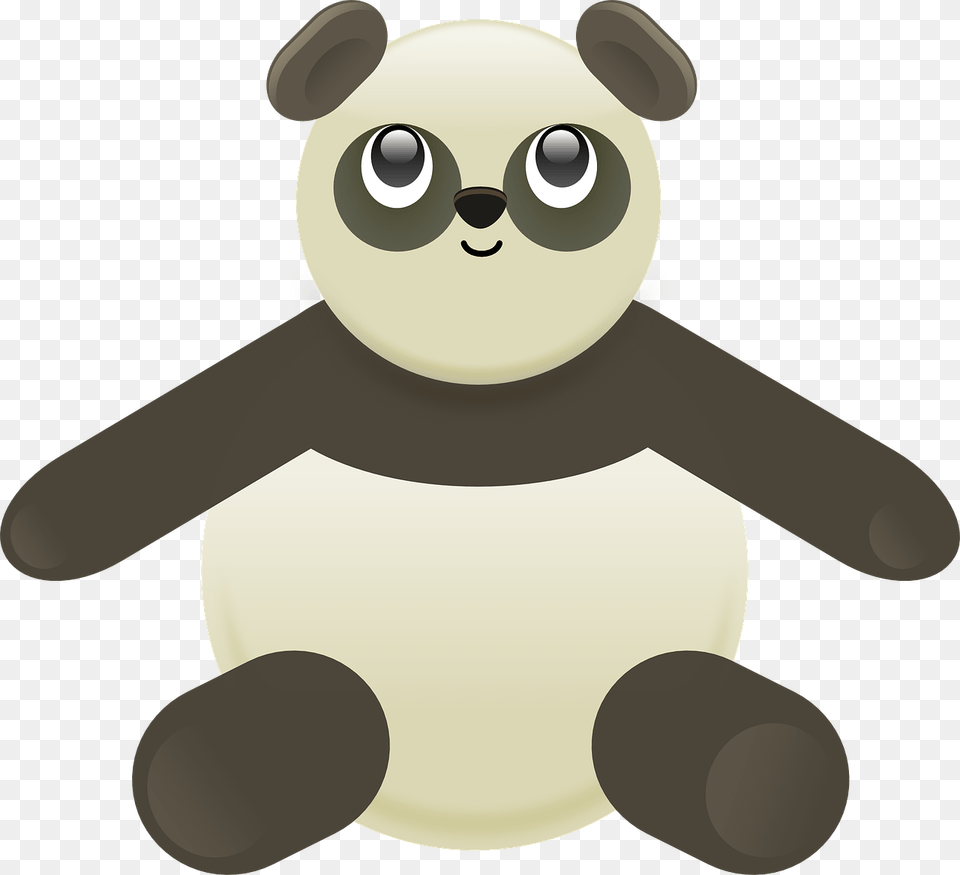Panda Stuffed Bear Svg Clip Arts Panda Bear Clip Art, Plush, Toy Free Png Download