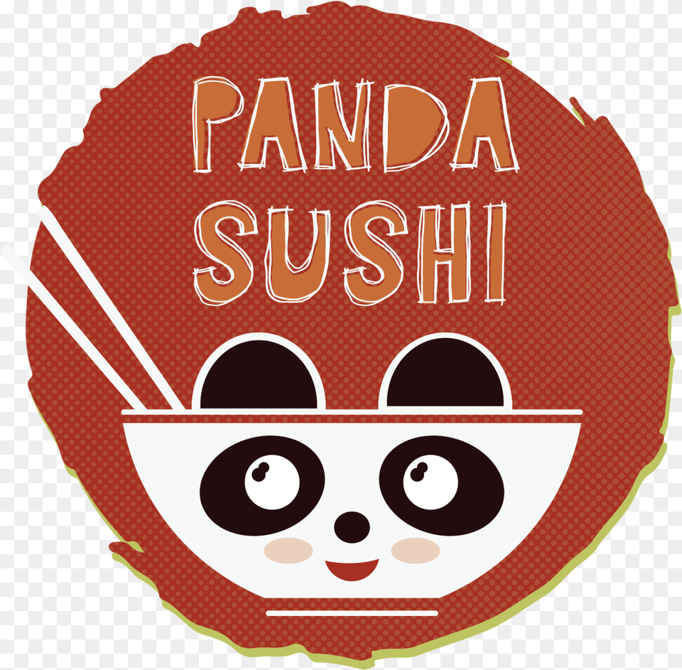 Panda Sushi Logo Design Fribourg Gotteron, Advertisement, Poster, Cream, Dessert Png