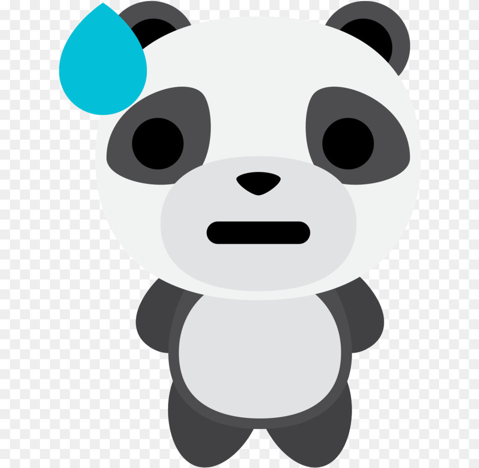 Panda Sweat With Transparent Background Panda, Snout, Nature, Outdoors, Snow Png