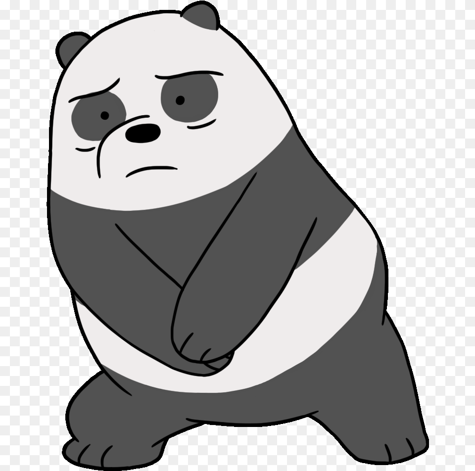 Panda We Bare Bears Dancing Gif, Animal, Bear, Mammal, Wildlife Free Png Download