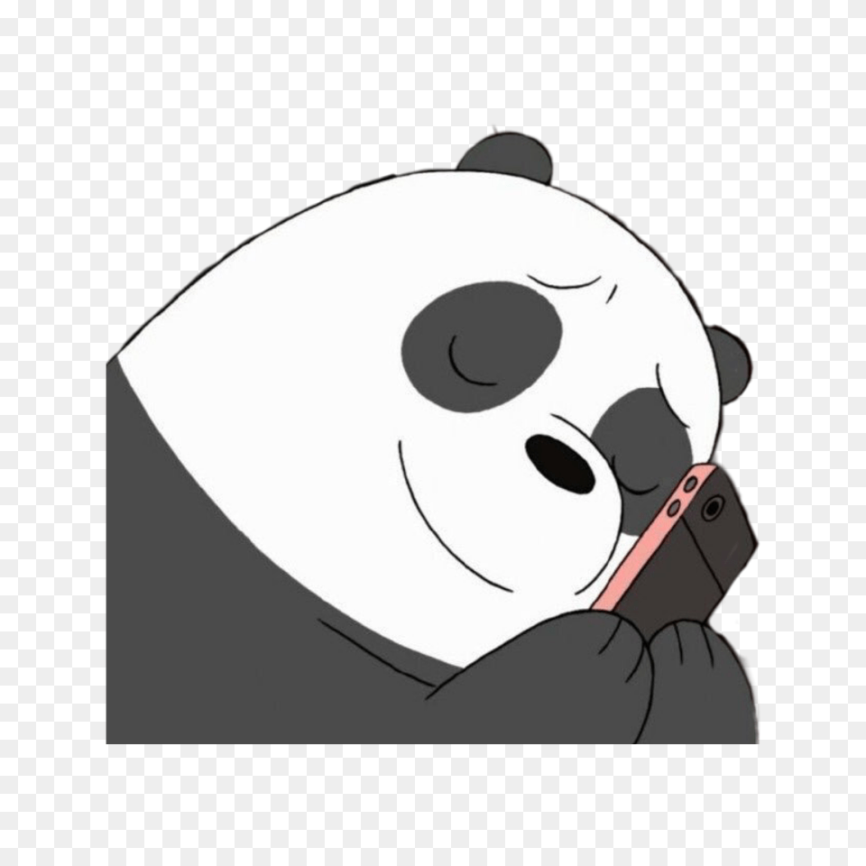 Panda Webarebears Pandabear Love Phone Phoneaddict We Bear Bears Panda Png Image