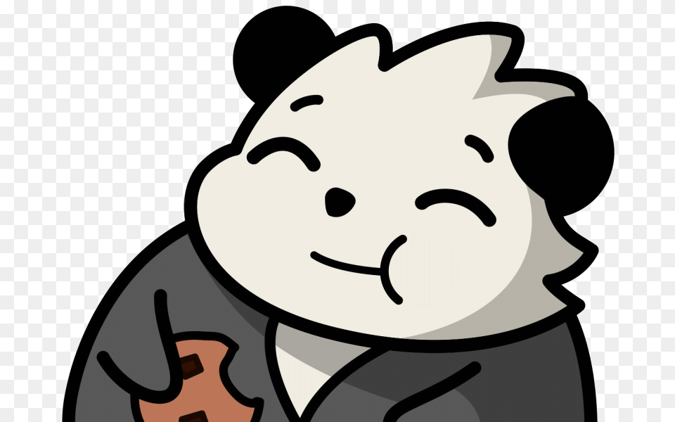 Pandacookie, Stencil, Cartoon, Baby, Person Png